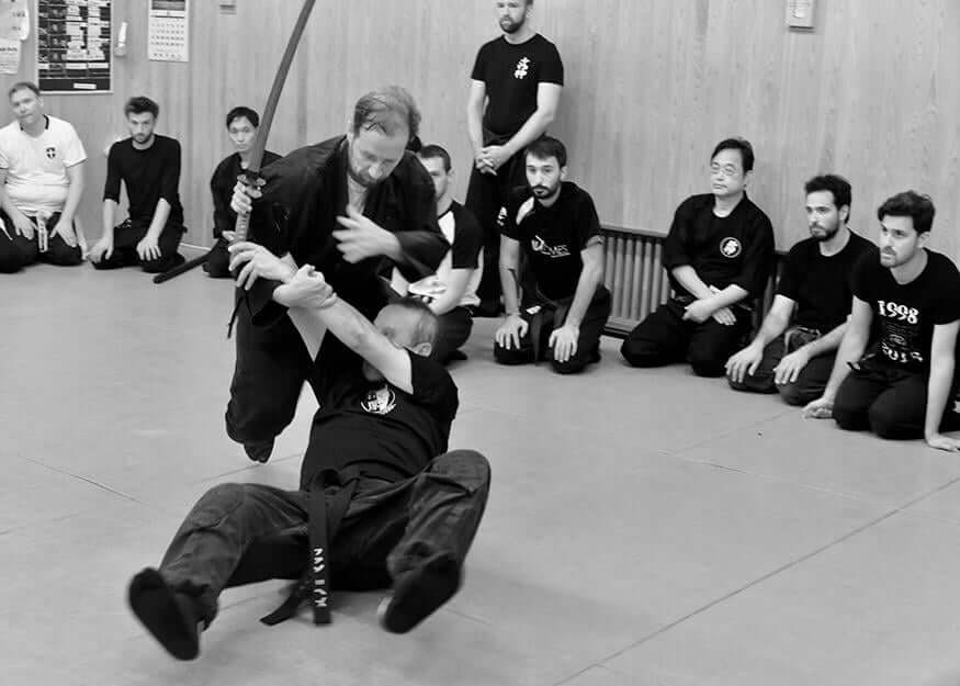 Francisco Vázquez enseña Bujinkan en Japón